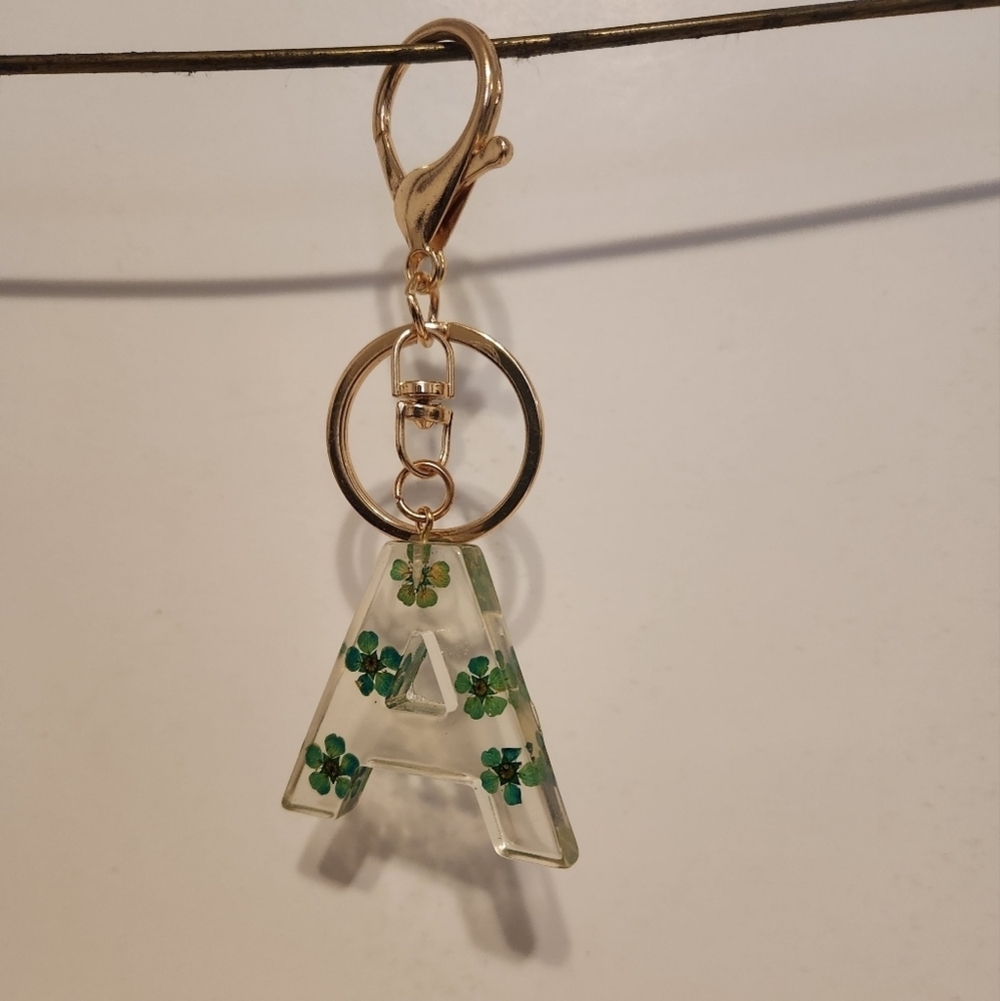 Like New Letter A Keychain
